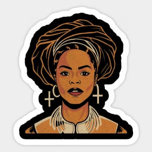 The art of Lauryn Hill Sticker